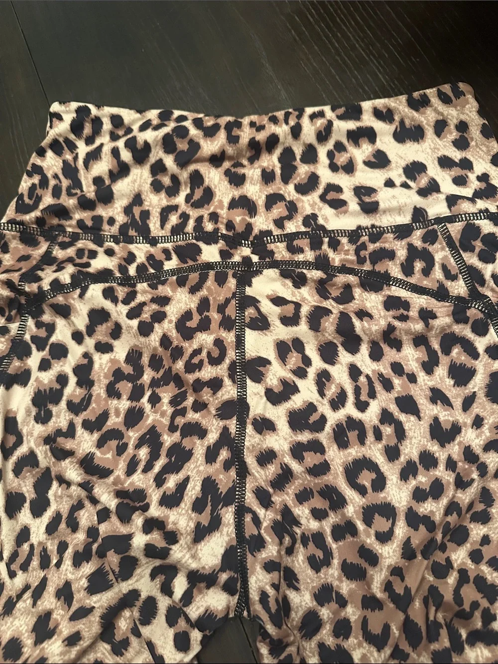 Rae Mode~ Leopard Print, Butter Soft, High-Rise, Flare Leggings - Picture 7 of 7